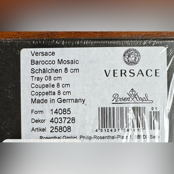 NWT Versace Medusa Rhapsody Tray - Picture 6 of 6